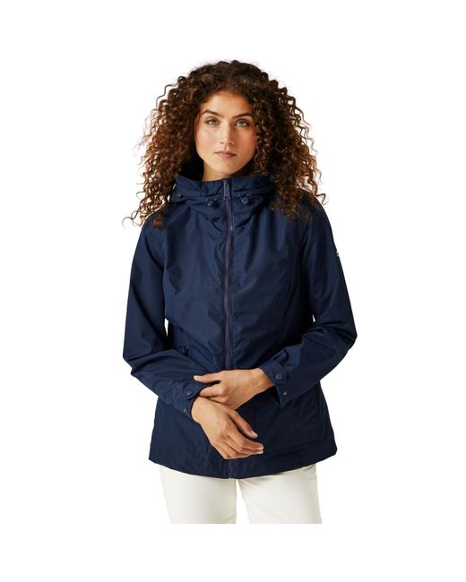 Regatta Blue Womens Navassa Giovanna Fletcher Waterproof Walking Jacket - 12