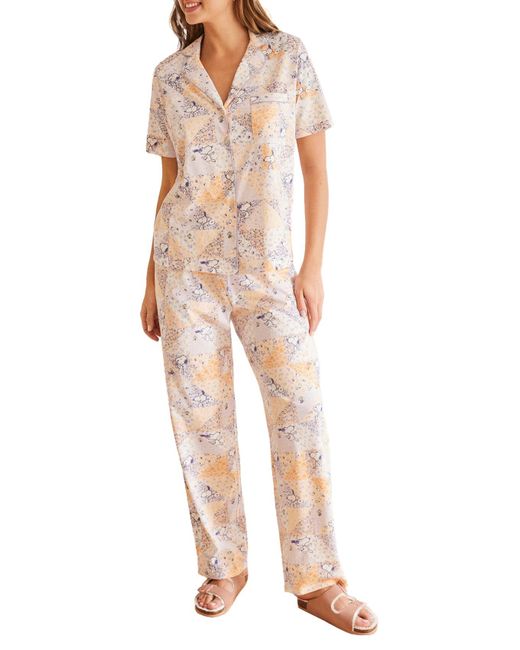 Pijama Camisero 100% algodón Snoopy Juego Women'secret de color Black