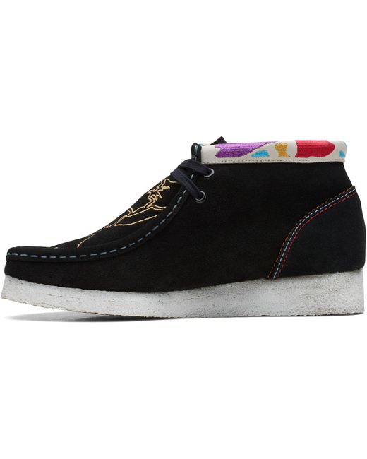 Scarpe da donna Wallabee di Clarks in Black