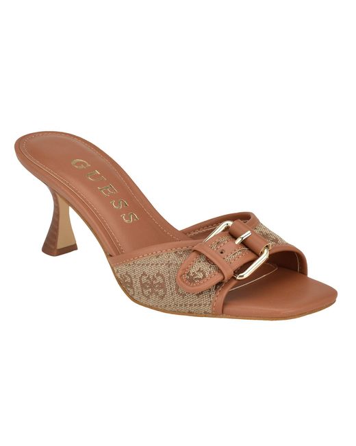 Guess sandalen met hak new arrivals