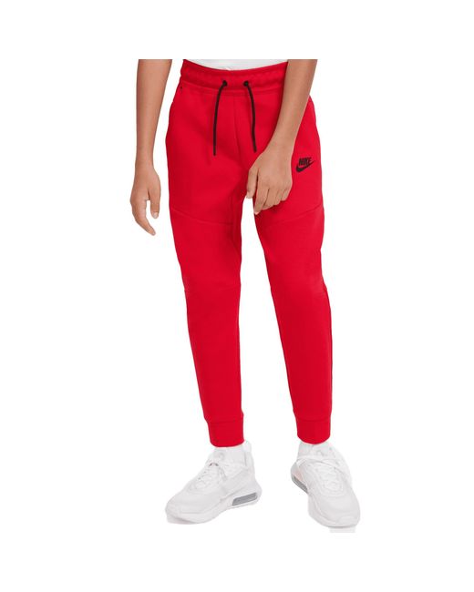 Nike Cu9213-657 B Nsw Tch Flc Pant Pants University Red/black S for men