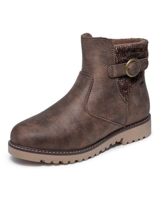 Arch Fit Marlie-Weekend Chat Ankle Boot Skechers de color Brown