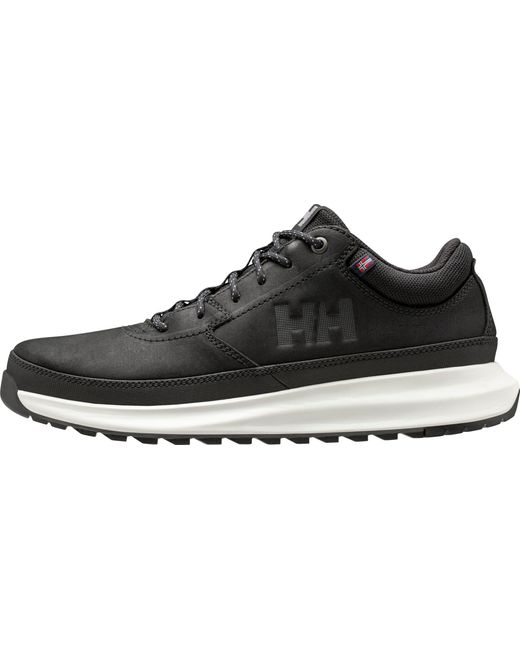 Helly Hansen Black Beckett Waterproof Leather Shoes Hiking for men