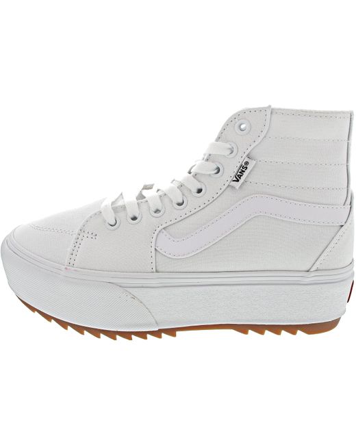 Vans Filmore Hi Tapered Platform St Sneaker in White | Lyst UK
