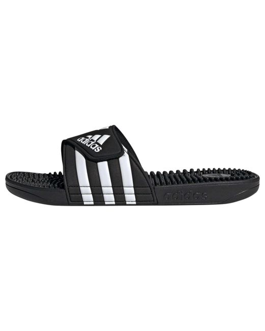Adissage Slides di Adidas in Black