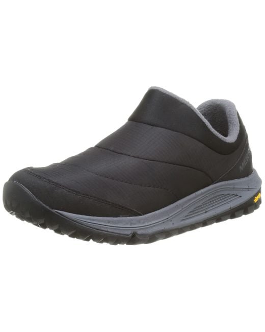 Merrell Synthetic Nova Sneaker Moc Walking Shoe in Black for Men | Lyst
