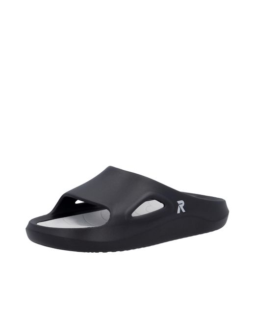 Rieker Colton U3450 Slide in Blue für Herren