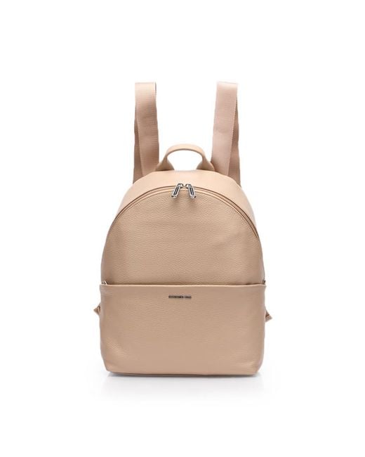 Mandarina Duck Lederrucksack Mellow Leather Backpack in Braun