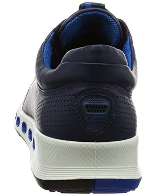 Ecco Cool 2.0 Leather Gore-tex Fashion Sneaker in Blue for Men | Lyst UK