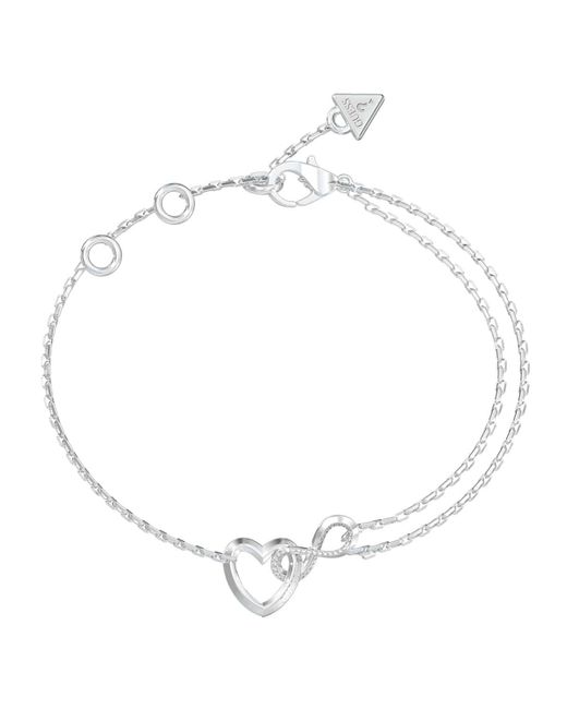 Bracciale da Donna Acciaio Inossidabile JUBB05531JWRHS di Guess in Metallic