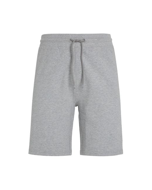 Tommy Hilfiger Established Shorts Pyjama S in Gray für Herren