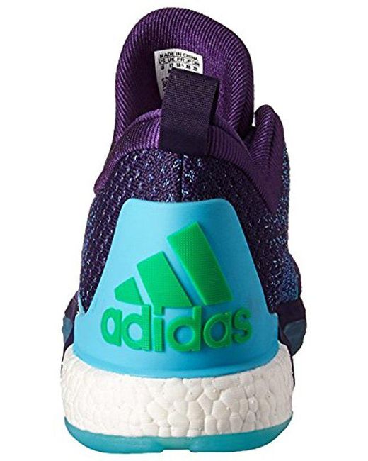 adidas Originals Adidas Crazylight Boost 2.5 Low Basketball Shoes, Dark  Purple/blue/shock Pink, 18 M Us for Men | Lyst
