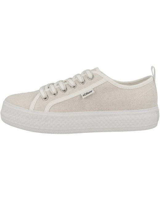 S.oliver White Sneaker Low 5-23650-20