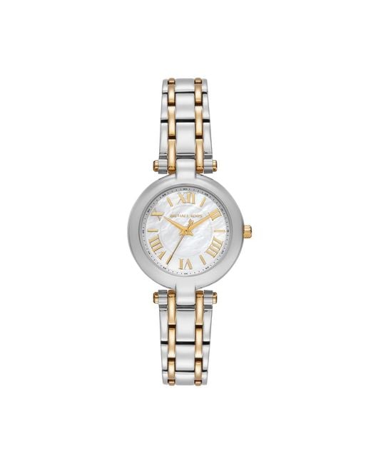 Orologio Analogico al Quarzo Donna con Cinturino in Acciaio Inossidabile MK4895 di Michael Kors in Metallic