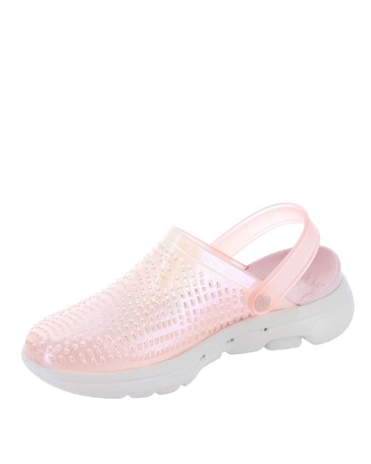 Skechers Pink Foamies Go Walk 5 Glowing Star S Slip On