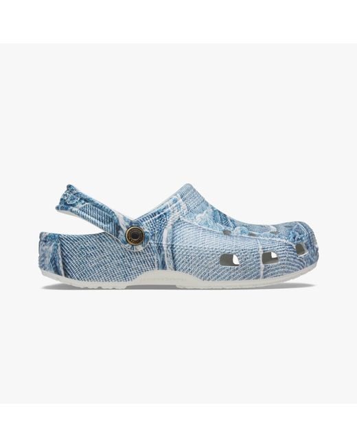 CROCSTM Blue Classic Clog Holzschuh
