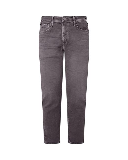 Pepe Jeans Gray Stanley Pants 36 Grey for men