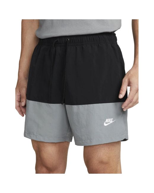 Nike Fb7811-010 M Nk Club+ Wvn Short Cb Shorts Zwart/smoke Grijs/wit in het Black voor heren