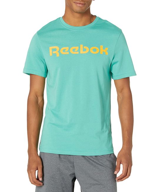 Reebok Green Identity Big Logo Tee T-shirt for men