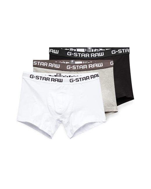 G-Star RAW Classic Trunk Boxer Shorts in het White voor heren