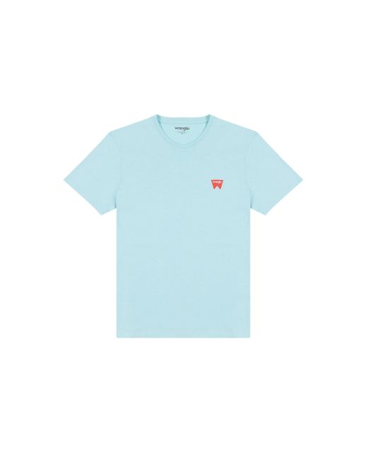 Sign off Tee T-Shirt di Wrangler in Blue da Uomo