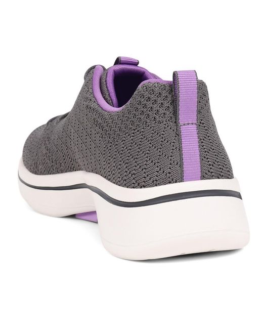 Skechers Purple Go Walk Arch Fit-Unify Sneaker