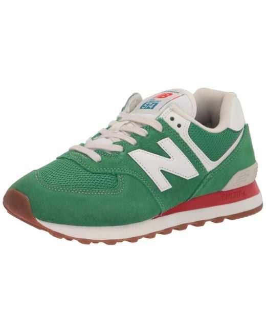 New Balance Iconic 574 Sneaker in Green 