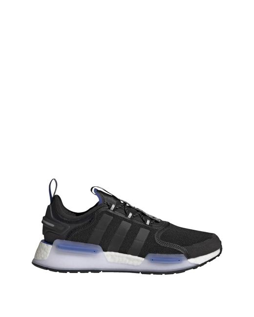 Adidas Unisex Nmd_r1 V3 Shoes - Lifestyle, Athletic & Sneakers, Core Black / Core White / Royal Blue, 7.5