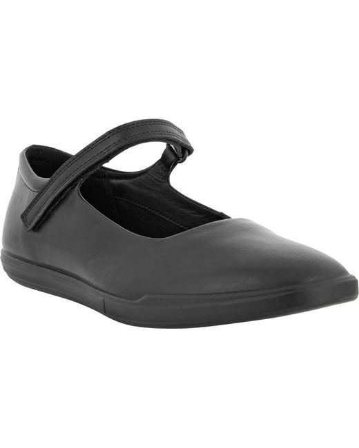 Ecco Leather Simpil Mary Jane in Black - Save 1% - Lyst