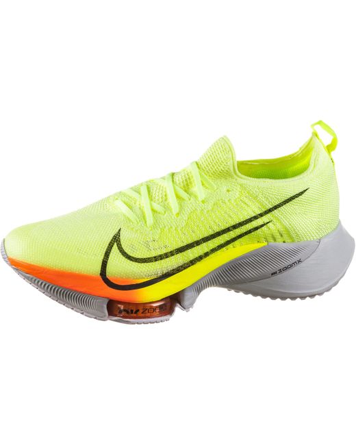 Nike Yellow Air Zoom Tempo Sneaker for men