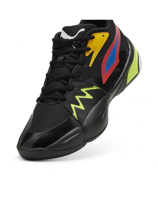 PUMA Black Genetics Basketball Shoes Eu 42 1/2 for men