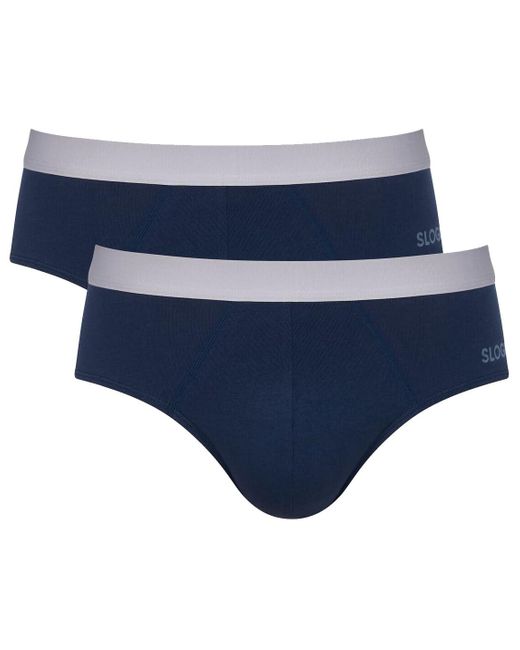 Sloggi Blue Men Go Abc 2.0 Brief 2p Underwear for men