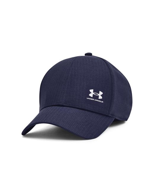 Under Armour Blue Iso-chill Armourvent Adjustable Hat, for men