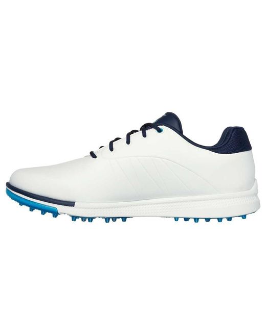 Skechers White Tempo Golf Shoe Without Spikes for men