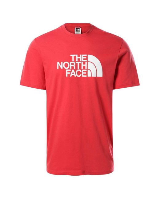 T- Shirt Facile pour S/S The North Face pour homme en coloris Red