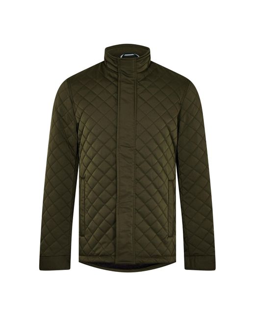 Ted Baker Green S Finnich Quilted Jacket Khaki L