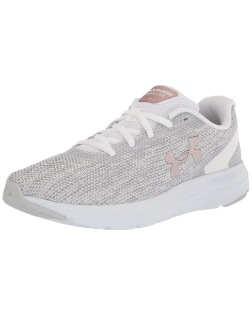 Under Armour Charged Impulse 2 Knit Running Shoe in White Lyst