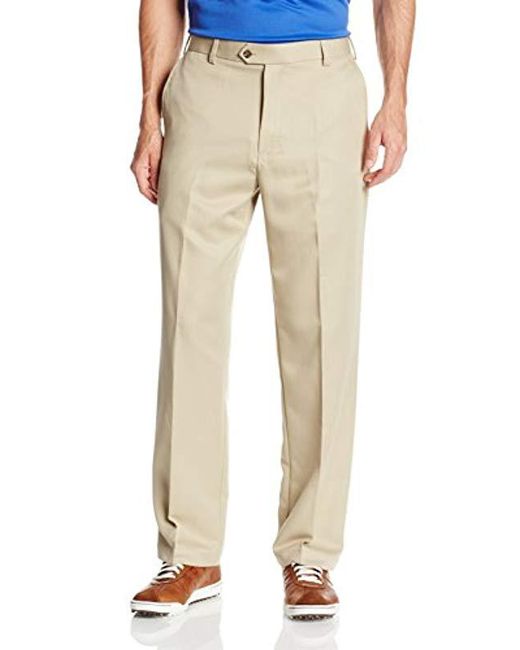 Izod Golf Microsanded Flat Front 