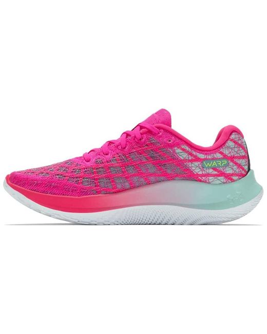 Under Armour Gray Flow Velociti Wind 2 Women's Running Shoes - Aw22, Pink, 9 Uk
