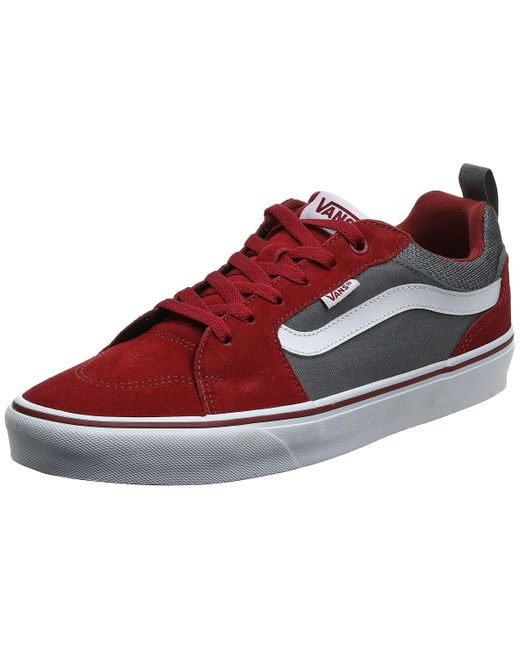 vans filmore red