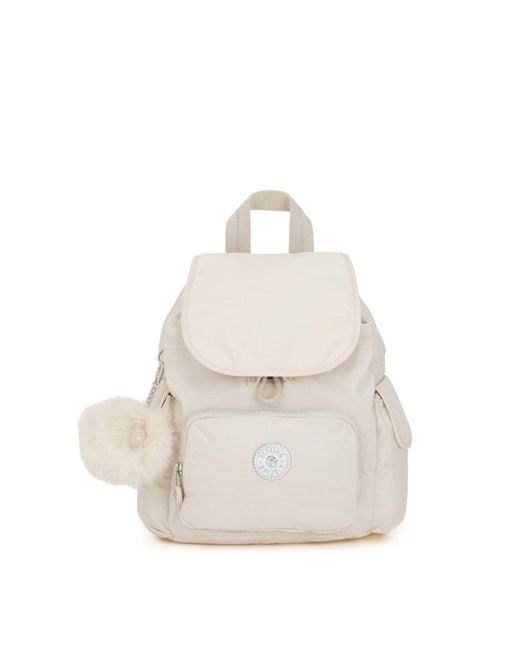 Kipling City Pack Mini Rucksack in Weiß | Lyst DE