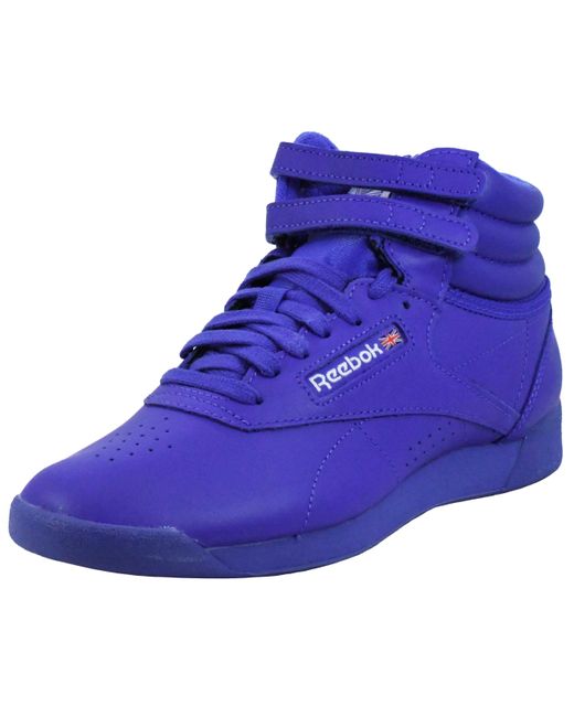 Freestyle Hi High Top Sneaker Donna di Reebok in Blue
