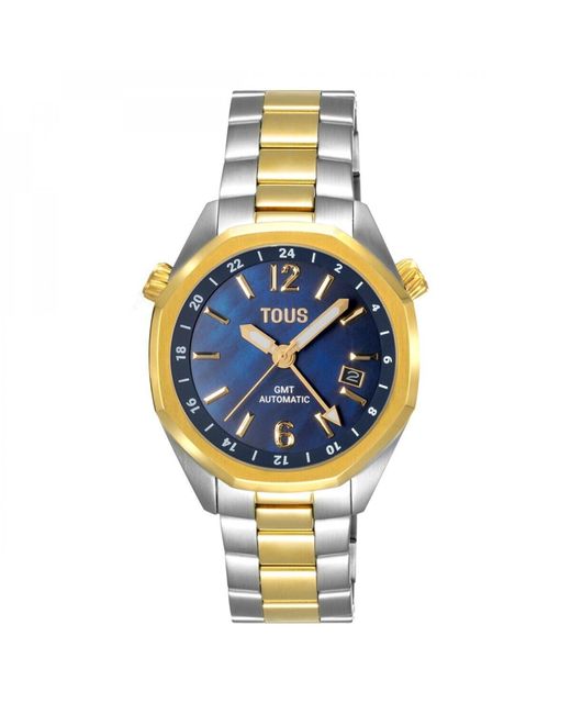 GMT Automatic 3000141000 orologio unisex in acciaio inossidabile di Tous in Metallic