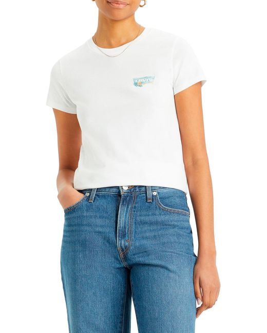 Levi's Blue The Perfect Tee T-shirt