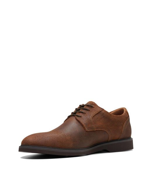 Clarks Brown Malwood Lace Oxford for men