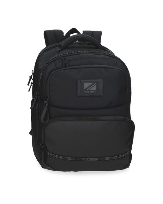 Stratford Mochila para Portatil Gris 30x42x14 5 cms Poliester 22 44L by Joumma Bags Pepe Jeans de hombre de color Negro Lyst