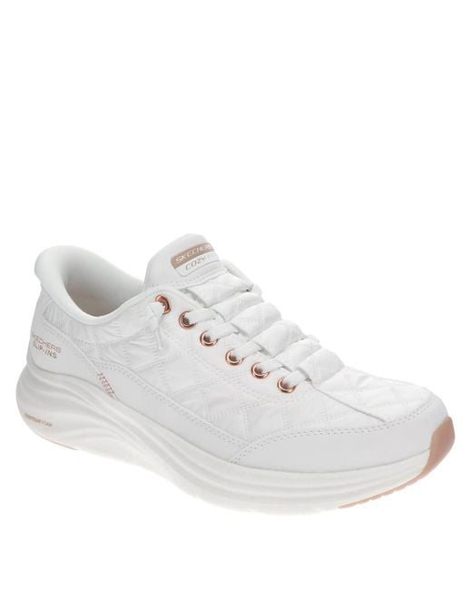 Contour Foam Skechers de color White