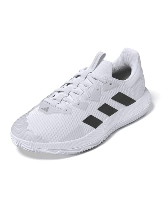 Adidas Solematch Control M Clay Shoes-Low in White für Herren