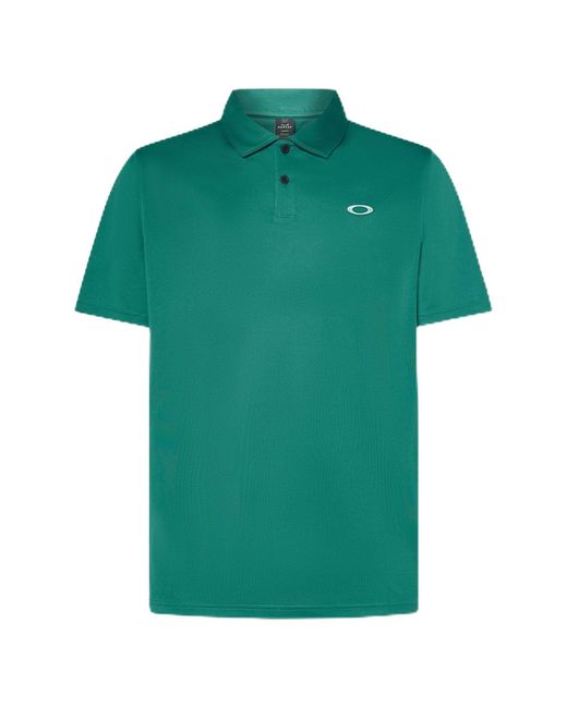 Oakley Green Icon Thermo Nuclear Protect Recycled Polo for men