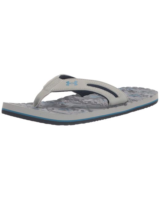 Under Armour Marathon Key V Slide Sandal in Black for Men Save 5 Lyst UK